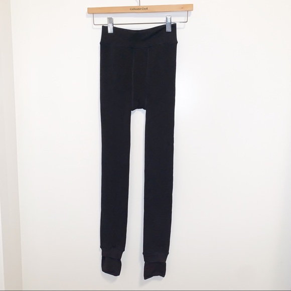 🆕JUST IN Fur Lined BLACK Leggings-Small - Picture 2 of 8